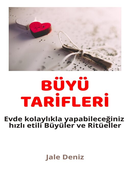 Cover image for BÜYÜ TARİFLERİ Evde kolaylıkla yapabileceğiniz hızlı etili Büyüler ve Ritüeller
